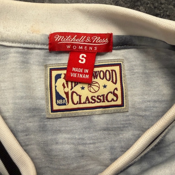 Mitchell & Ness Chicago Bulls Black and White Tie-Dye Jersey - Picture 2 of 2